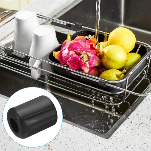 Vista 6 de PATIKIL Paquete de 50 patas de repuesto para fregadero de cocina, 50 unidades de 0.197 in de diámetro interior x 0.394 pulgadas de diámetro exterior