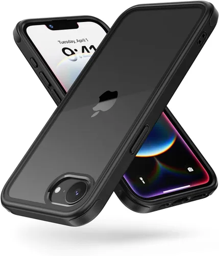 Vista 67 de Mobnano Funda transparente para iPhone 11, con protección multicolor a prueba de golpes, no amarillenta, anti arañazos, parte trasera