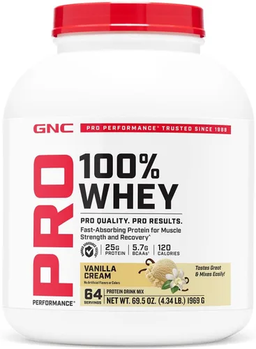 Vista 7 de GNC Pro Performance 100% Proteína de Suero en Polvo 2.0, Absorción Rápida para Fuerza Muscular y Recuperación, Chocolate, 25 Porciones