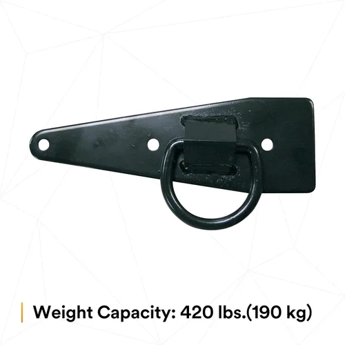 Vista 9 de 3M DBI-SALA 2103677 - Anclaje para techo, reutilizable, compacto para techos planos o inclinados de madera, con anilla en D, color negro