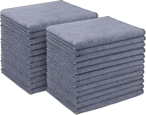 Vista 17 de AIDEA Paquete de 8 paños de limpieza de microfibra, toallas de microfibra suave para automóviles, trapos de limpieza absorbentes, sin pelusas, sin
