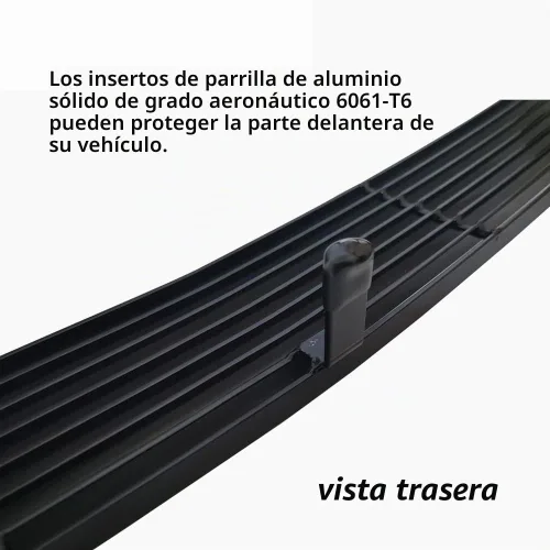 Vista 4 de Rejilla cromada para 2003 2004 2005 2006 Chevy Silverado 1500 SS delantera superior e inferior para parachoques billet inserto para parrilla combo 5