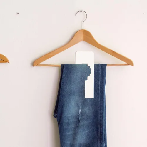 Vista 5 de 10 separadores de ropa separadores de suspensión de armario para una fácil organización para guardarropa y tiendas de ropa