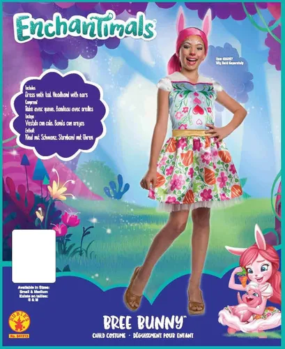Vista 4 de Rubies Enchantimals - Disfraz infantil de conejo pequeño