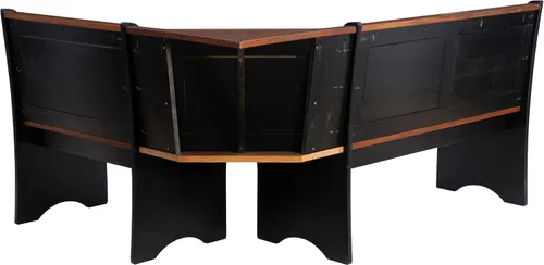 Vista 15 de Linon Home Decor Sadie Antique, Black Nook