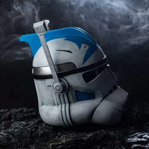 Vista 7 de Evere - Casco de Clone ARC Comandante Deluxe para Cosplay de Halloween, Accesorio Coleccionable