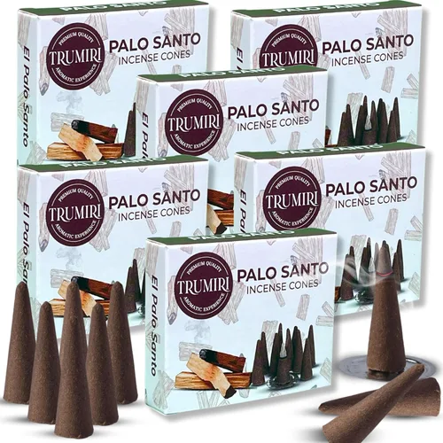 Vista 68 de TRUMIRI Incienso ámbar – Paquete de 20 conos (2 x 10) – Incienso de cono perfumado