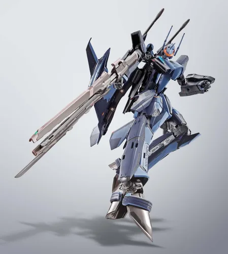 Vista 6 de DX Chogokin YF-29B Perceval (Varilla personalizada) Macross 30: Voces a través de la galaxia