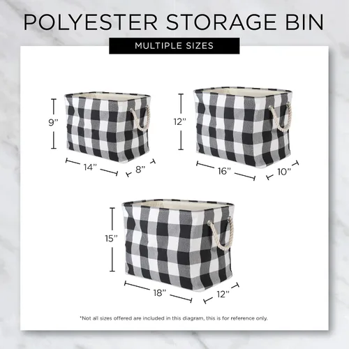 Vista 8 de Bone Dry - Canasta de almacenamiento para mascotas, pequeña y rectangular, coleccionable, aguamarina