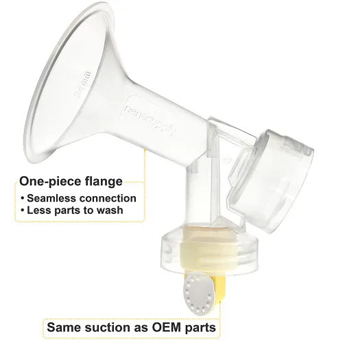 Vista 4 de Kit de bomba de leche. Válvulas y membranas para la bomba Medela, como las bombas de Lactina, Symphony y Swing