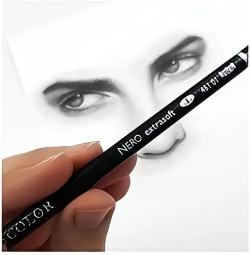 Vista 5 de Cretacolor lápiz Nero 3Pk X-Soft