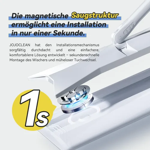 Vista 3 de Sweeper 2 en 1 - Kit de trapeado y barrido de suelos secos + húmedos, kit multisuperficie para limpieza de pisos, el kit incluye 1 sweeper, 14 paños