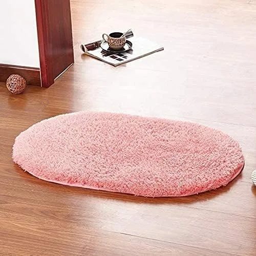 Vista 7 de JYDQM Tapete de baño grueso con memoria para inodoro, bañera, sala de estar, puerta, baño, absorbente, tapete antideslizante para el suelo del pie