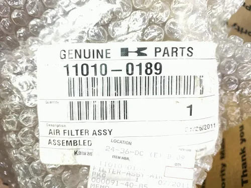 Vista 6 de Kawasaki 2009-2013 Mule 4010 4X4 Diesel Mule 4010 Trans4x4 Diesel Air Assembly Filter 11010-0189 Nuevo OEM