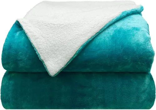 Vista 11 de Comfort Lab Manta reversible de franela Sherpa – Elegante manta mullida para sofá y decoración del hogar – Anti frisado no se desprende, acogedora