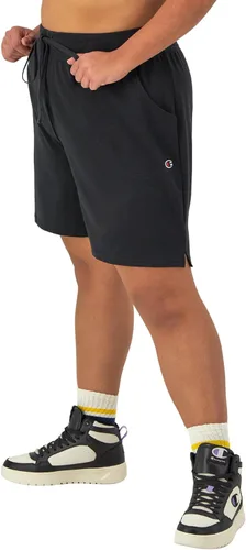 Vista 3 de Champion Pantalones cortos de jersey para mujer, pantalones cortos de gimnasio ligeros para mujer, pantalones cortos de jersey para mujer, 5 pulgadas
