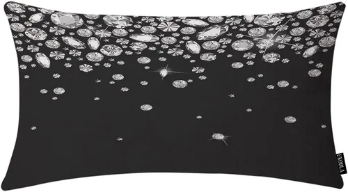 Vista 13 de EKOBLA Fundas de almohada decorativas Cactus estilo granja para sofá, cama, almohadas lumbares rectangulares oblongas de 12x20 pulgadas, con plantas