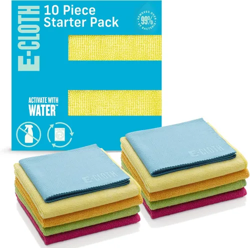 Vista 12 de Paños 4Pk para limpieza y vidrios E-Cloth Varios