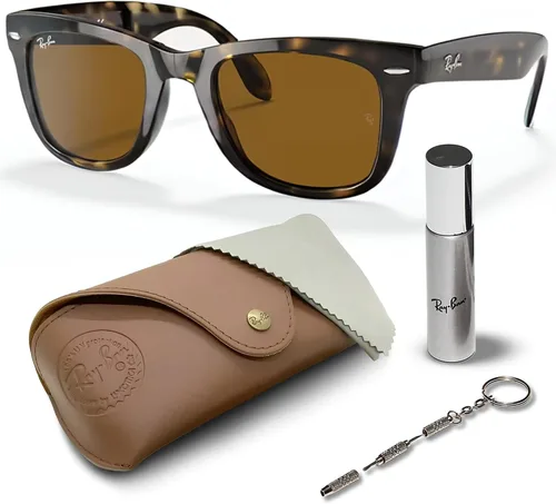 Vista 14 de Ray-Ban RB4105 WAYFARER FOLDING CLASSIC - Gafas de sol de forma cuadrada con kit oficial de gafas