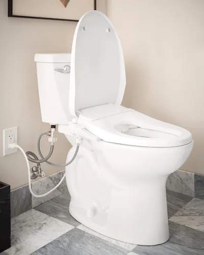 Vista 11 de Moen EB1000 Asiento de Inodoro Bidé Electrónico Estándar 3-Series, Blanco
