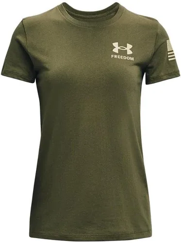 Vista 4 de Under Armour Camiseta de la bandera de la libertad para mujer