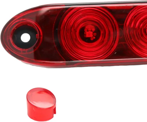 Vista 6 de Luz de remolque multifunción roja de 15 pulgadas para remolque, barra LED, impermeable, fabricada en Estados Unidos