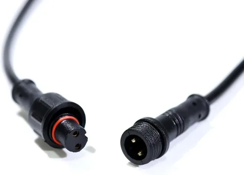 Vista 2 de Cable de extensión de 2 pines de 9.8 pies para luces estroboscópicas de WINECO