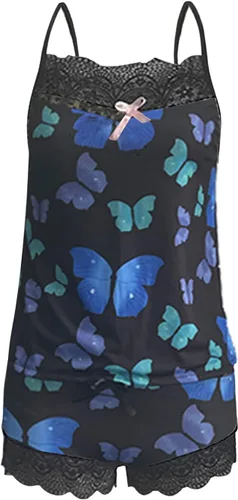 Vista 4 de Lencería para el día de San Valentín para mujer con encaje transparente, 2 piezas, con forma de corazón, pijamas exóticas para mujer, 19