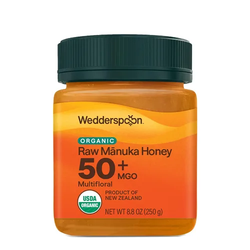 Vista 10 de Wedderspoon Miel de manuka cruda premium, 50+ MGO, 8.8 onzas, miel de Nueva Zelanda sin pasteurizar, desde nuestras colmenas hasta tu hogar