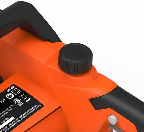 Vista 4 de Yard Force Motosierra eléctrica de 16 pulgadas YF1516CS con lubricación automática, tensión de barra de cadena sin herramientas, interruptor