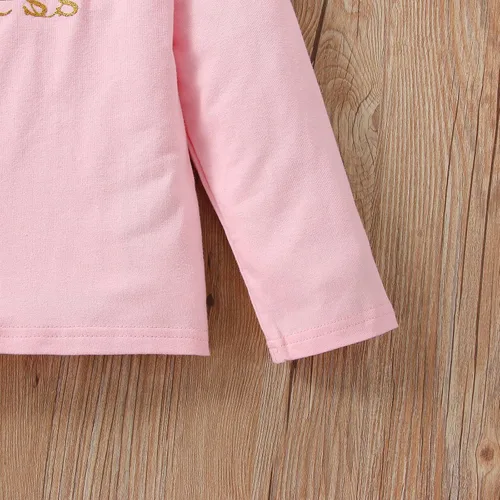 Vista 6 de Conjunto de camiseta de cumpleaños para niñas pequeñas, chaleco de princesa con volantes, camiseta sin mangas para bebés