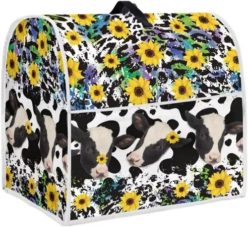 Vista 9 de Butterfly Kitchen Aid - Funda acolchada para batidora de pie, se adapta a todos los modelos de cabezal inclinable y elevador de tazón, tela