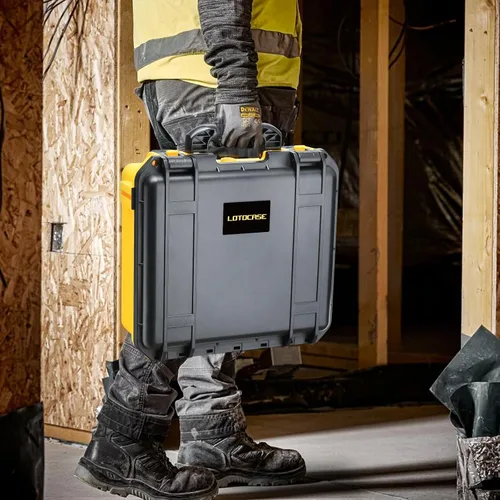 Vista 5 de Funda para multiherramienta oscilante Dewalt - Compatible con DCS356B DCS354B DCS353B, caja de herramientas protectora resistente