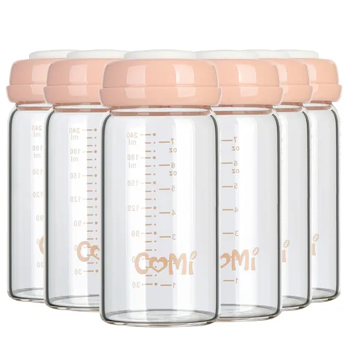 Vista 17 de COMI - Botellas de vidrio para almacenamiento de leche materna