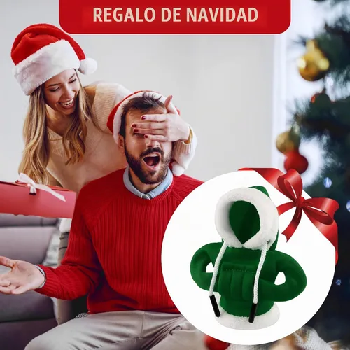 Vista 6 de Cubierta para palanca de cambios de coche con capucha OFBAND, cubierta para perilla de cambios de coche de Navidad para palanca de cambios