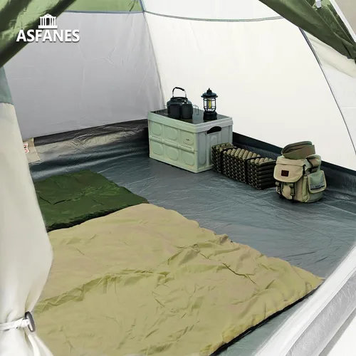 Vista 6 de ASFANES Screened Camping Tent, 3-6 Person Waterproof, Haven Tent, Backpack Double Layer Shelter, Easy Setup and Portable for Outdoor, Picnic or