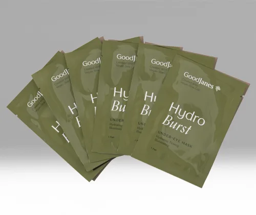 Vista 7 de GoodJanes Hydro Burst - Parches para debajo de los ojos, tratamiento para ojos hinchados y ojeras, parches hidratantes, antioxidantes