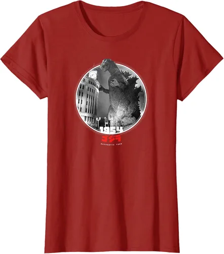 Vista 23 de Godzilla 1954 Icons of Toho - Camiseta pequeña Negro