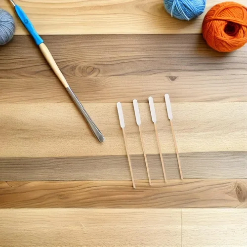 Vista 8 de TOYANDONA 500pcs PET Ear Cleaning Swabs, Single Head Cotton Tips 12cm Wooden Handles, Large Absorbent Tips, Dual Ear and Eye Care, Routine Grooming