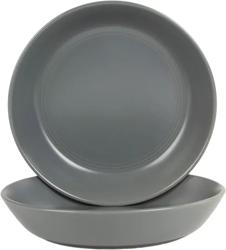 Vista 9 de Double Line - Taza de 3.75 pulgadas/12 onzas, juego de 6, azul cobalto