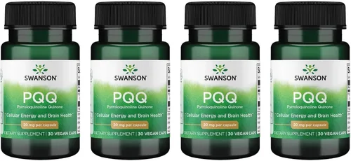 Vista 6 de Swanson Pqq Pirroloquinolina Quinona 20 miligramos 30 cápsulas vegetales