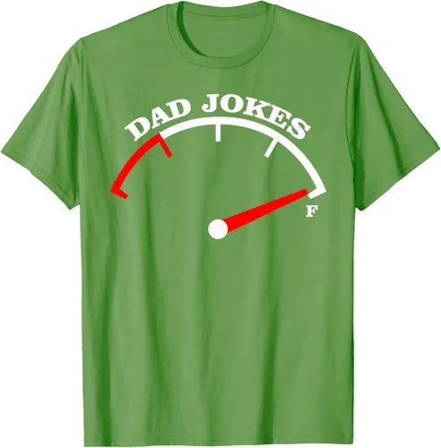 Vista 15 de Día del Padre Dad Jokes Fuel Car Pun Cargando Camiseta Padre, Negro