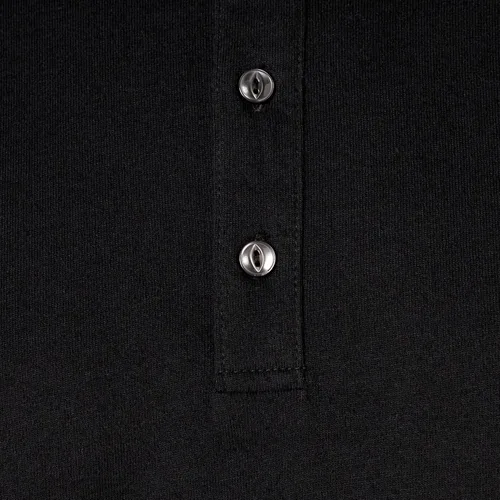 Vista 6 de Tienda Essentials - Camisa Henley de manga larga para hombre
