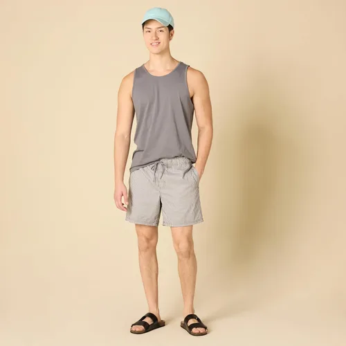 Vista 5 de Tienda Essentials Camiseta sin mangas para hombre, camiseta de ajuste regular