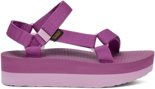 Vista 55 de Sandalia Teva de plataforma universal para mujer Balance Oliva Quemada