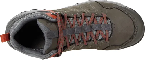 Vista 2 de Oboz Sypes Mid Leather B-Dry - Zapatos de senderismo para hombre, Algas