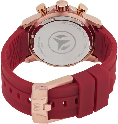 Vista 3 de TechnoMarine UF6 - Reloj cronógrafo de cuarzo para hombre TM-621029, Cronógrafo, movimiento de cuarzo
