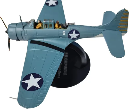 Vista 4 de 1/72 escala SBD Dauntless bucear bombardero aleación fundido a troquel plano para la colección