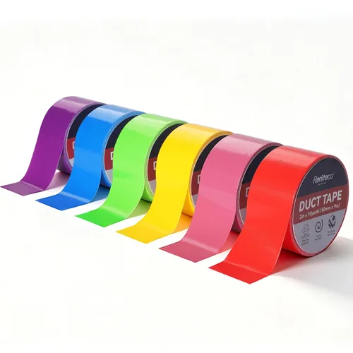 Vista 24 de Reniteco Cinta adhesiva amarilla: 2 pulgadas x 10 yardas, impermeable y para todo tipo de clima, sin residuos, resistente a los rayos UV, resistente