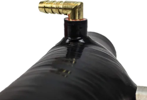 Vista 4 de Rev9 (SH-003-BLACK-A) Entrada Turbo de silicona, negro, compatible con Subaru Impreza WRX 2008-14 EJ25 Motor